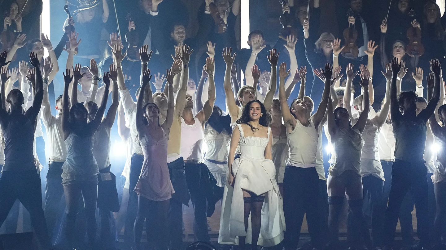 Rosalía durante su actuación en los Brit Awards 2026 en Manchester Rosalía durante su actuación en los Brit Awards 2026 en Manchester
