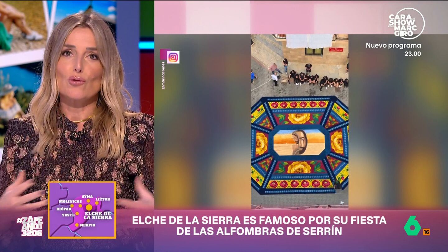 Marina Comes propone irnos hasta la sierra de Segura, en Albacete, para descubrir algunos de sus secretos, desde la fiesta de las alfombras de Serr&iacute;n de Elche de la Sierra hasta el "jard&iacute;n del Ed&eacute;n" del valle del r&iacute;o Tus.