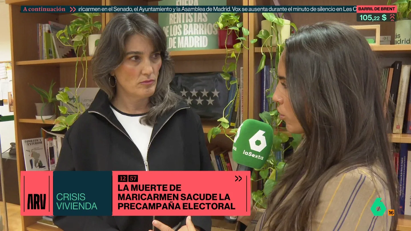 Manuela Bergerot responde a Ayuso tras acusar a la izquierda de "utilizar" la muerte de Maricarmen: "Es de auténtico sadismo" Manuela Bergerot responde a Ayuso tras acusar a la izquierda de "utilizar" la muerte de Maricarmen: "Es de auténtico sadismo"