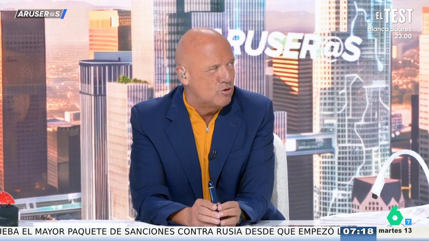 Alfonso Arús no tiene claro qué es peor en el 'sistema métrico español' de los problemas: "La he liado parda es grave" Alfonso Arús no tiene claro qué es peor en el 'sistema métrico español' de los problemas: "La he liado parda es grave"