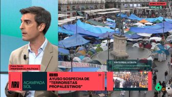 Pablo Sim&oacute;n: "Ayuso intenta cambiar la narrativa en torno a la acampada"