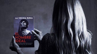 Imagen de La Vecina Rubia sosteniendo su &uacute;ltima novela