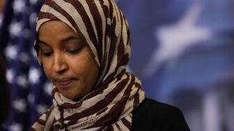 La congresista estadounidense Ilhan Omar.