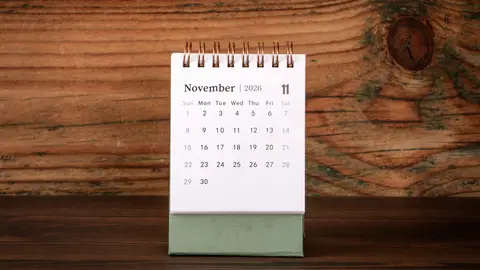 Calendario de noviembre 2026 Calendario de noviembre 2026