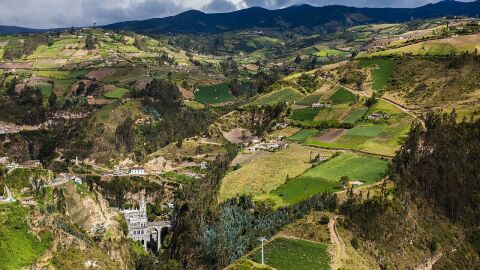 Santuario de Las Lajas, en Colombia