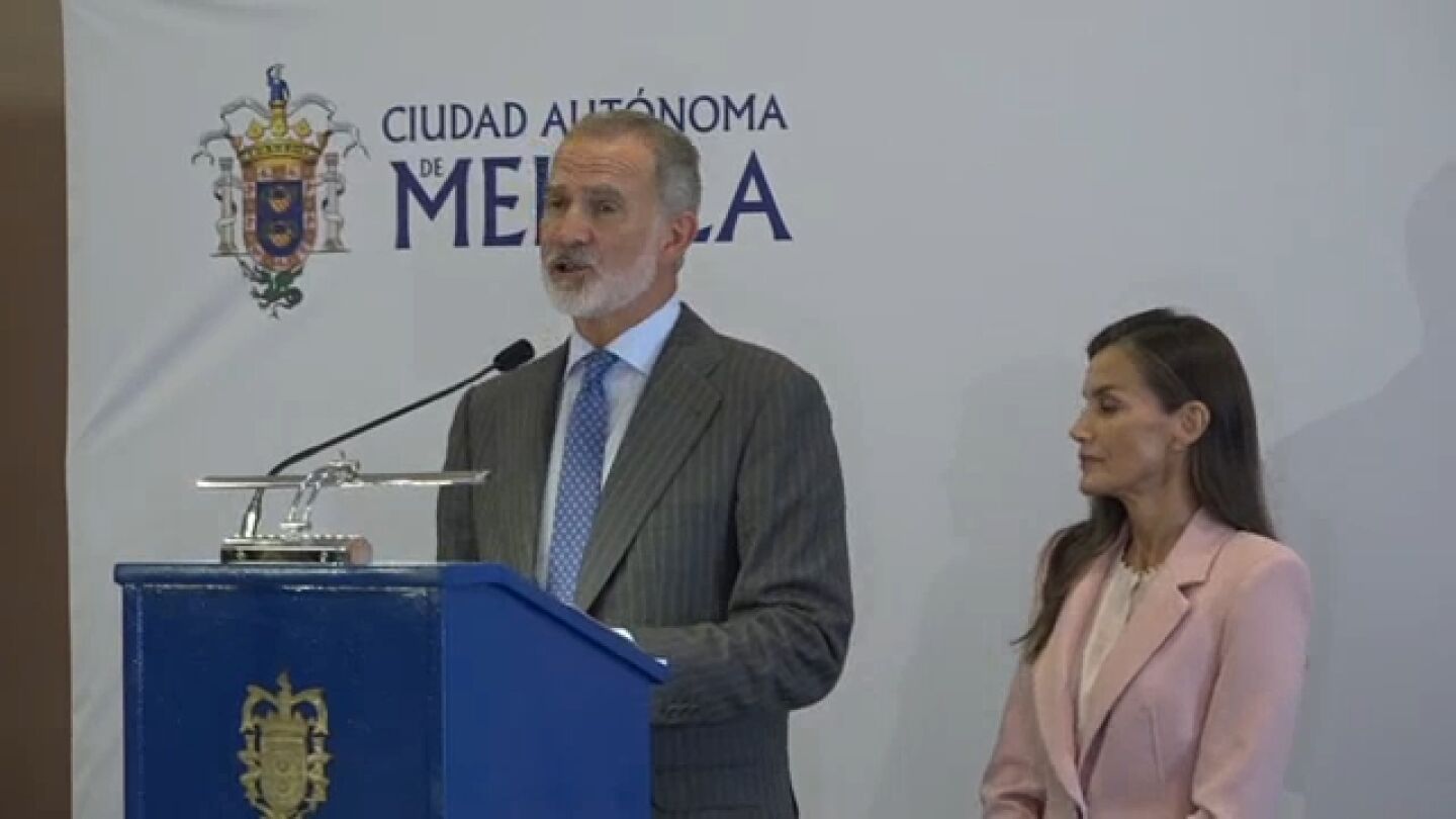Los reyes en Melilla este mi&eacute;rcoles.