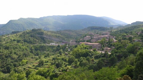 Localidad de Sant Corneli en Cercs (Barcelona, España)
