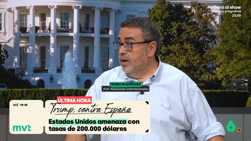Pedro Rodr&iacute;guez analiza la &uacute;ltima amenaza comercial de Trump a Espa&ntilde;a: "Ha aprendido a apretar donde m&aacute;s duele"