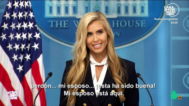 Ayer debutaba como responsable de Prensa de la Casa Blanca Katie Zacharia y ya se ha hecho viral al confundir a su marido con Donald Trump: "&iexcl;Esa ha sido buena!", reaccionaba al darse cuenta del lapsus.