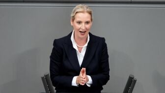 La l&iacute;der de la ultraderechista Alternativa para Alemania (AfD), Alice Weidel.