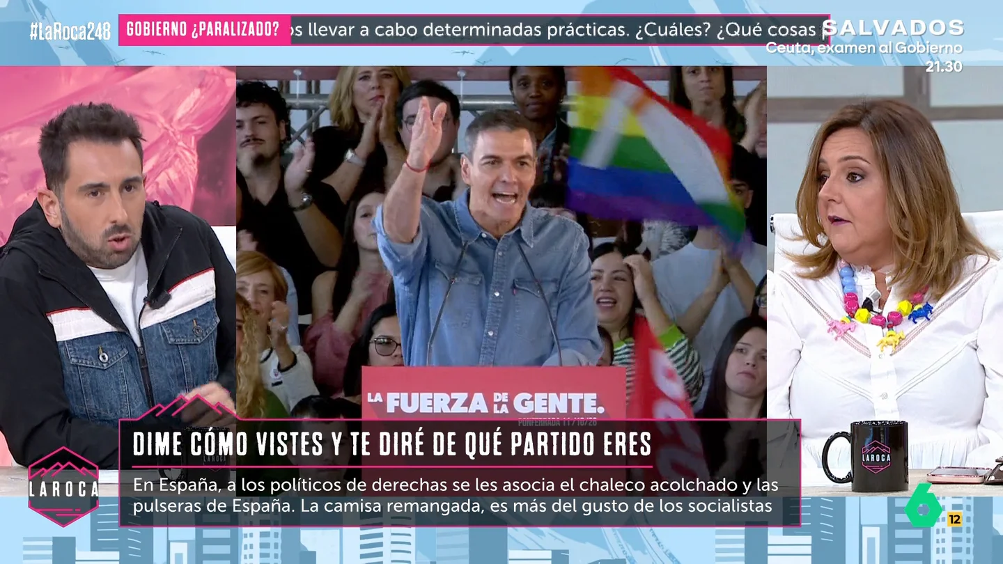 Pilar Vidal, a la derecha Pilar Vidal, a la derecha