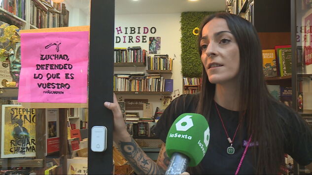 Luz, due&ntilde;a de una librer&iacute;a en Madrid