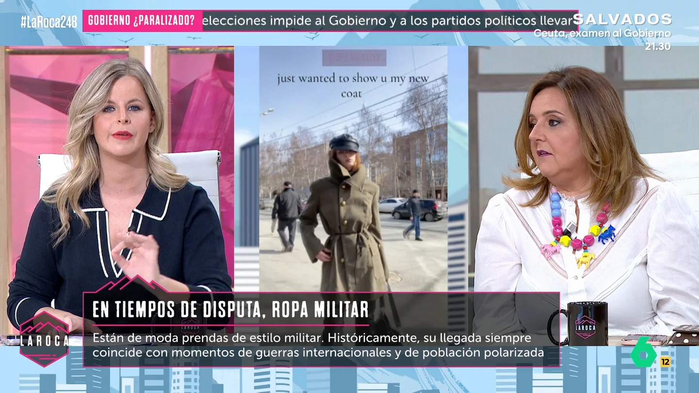 Pilar Vidal, en La Roca Pilar Vidal, en La Roca