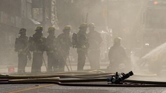 Imagen de archivo de un incendio en Canad&aacute;