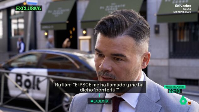 Rufi&aacute;n, en laSexta Xplica