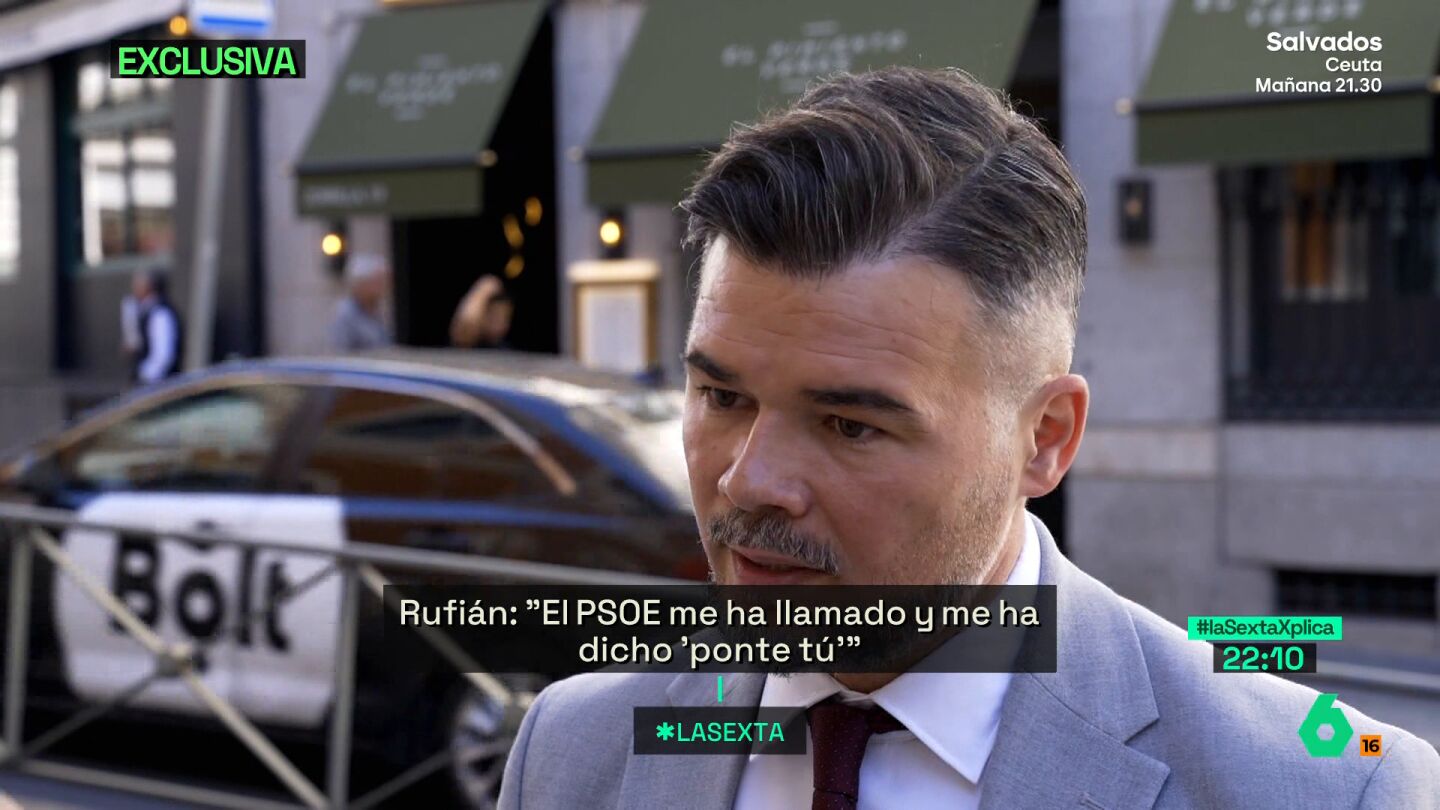 Rufi&aacute;n, en laSexta Xplica