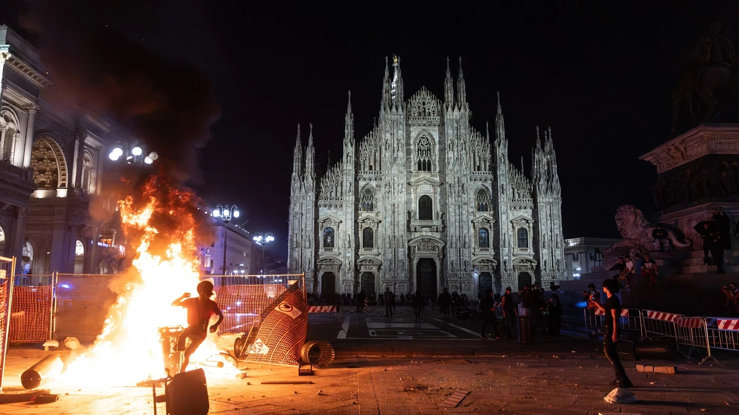 Milan, en llamas Milan, en llamas
