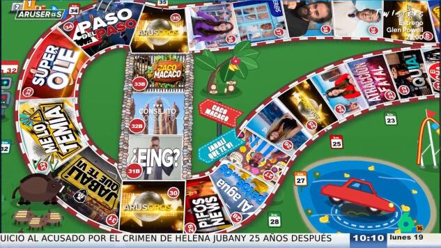 As&iacute; es caer en las casillas de los colaboradores de Aruser@s en su nuevo juego de mesa