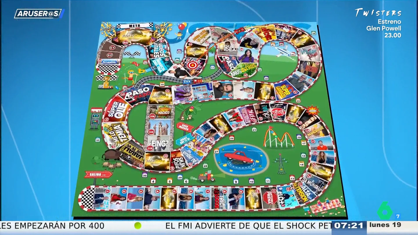 Bombazo navideño en Aruser@s: Alfonso Arús anuncia el divertido juego de mesa del programa Bombazo navideño en Aruser@s: Alfonso Arús anuncia el divertido juego de mesa del programa
