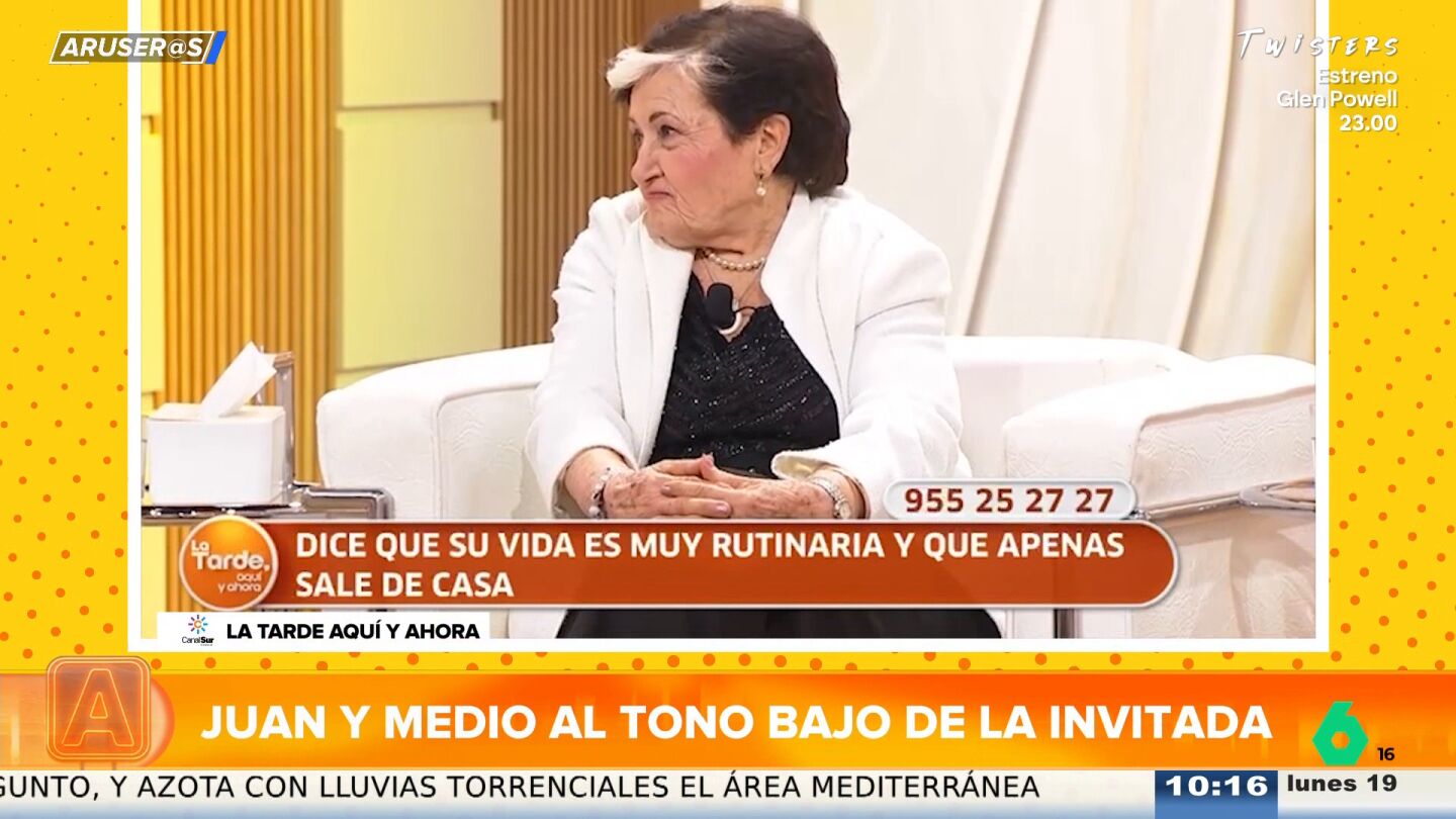 Juan y Medio lanza un demoledor 'zasca' a una invitada que habla en voz muy baja: "Son tus &uacute;ltimas palabras"