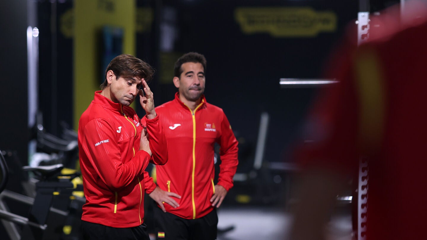David Ferrer y Marc L&oacute;pez