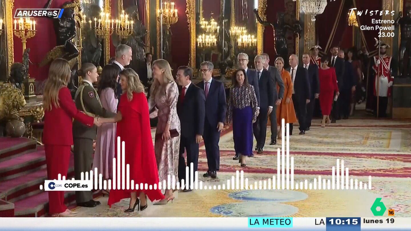 Carmen Lomana critica el look de Yolanda D&iacute;az el D&iacute;a de la Hispanidad: "Qu&eacute; horror"
