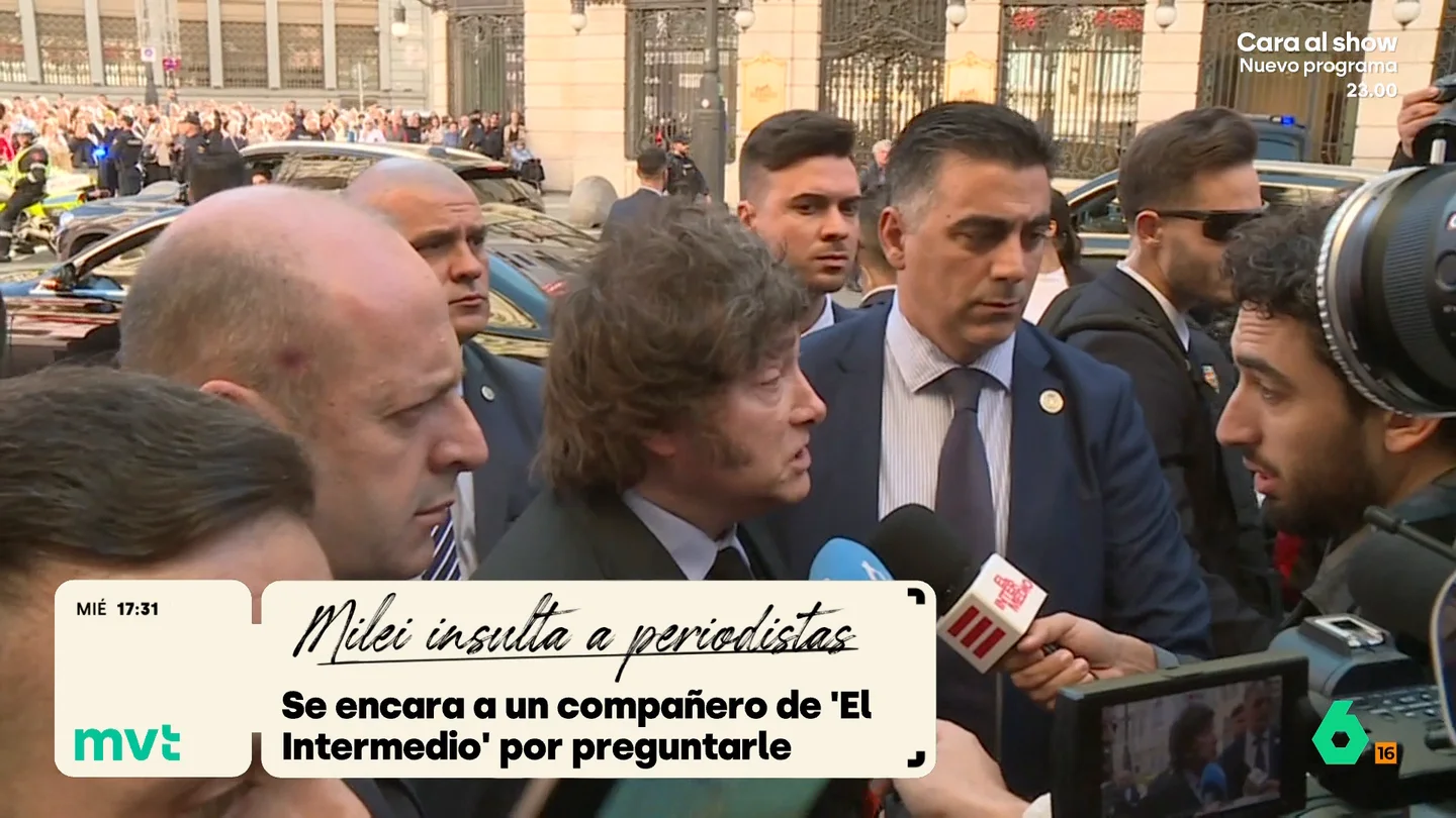 La bochornosa respuesta de Milei a Isma Juárez tras preguntarle por la pobreza en Argentina: "No puedo respetar tu cerebro" La bochornosa respuesta de Milei a Isma Juárez tras preguntarle por la pobreza en Argentina: "No puedo respetar tu cerebro"