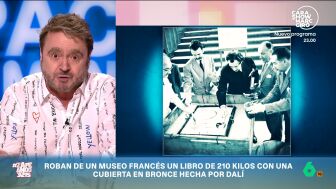 V&Iacute;DEO | Paco Jim&eacute;nez, sobre el robo de un libro de 210 kilos en un museo de Francia: "La polic&iacute;a sospecha que fue un encargo"