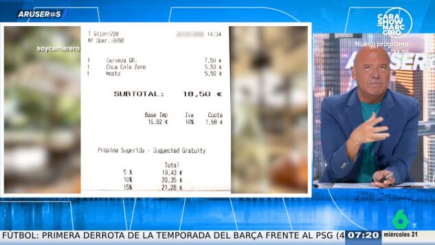 Aruser@s debate sobre las propinas sugeridas en los bares: "Antes era un gesto bonito y ahora, te obligan"