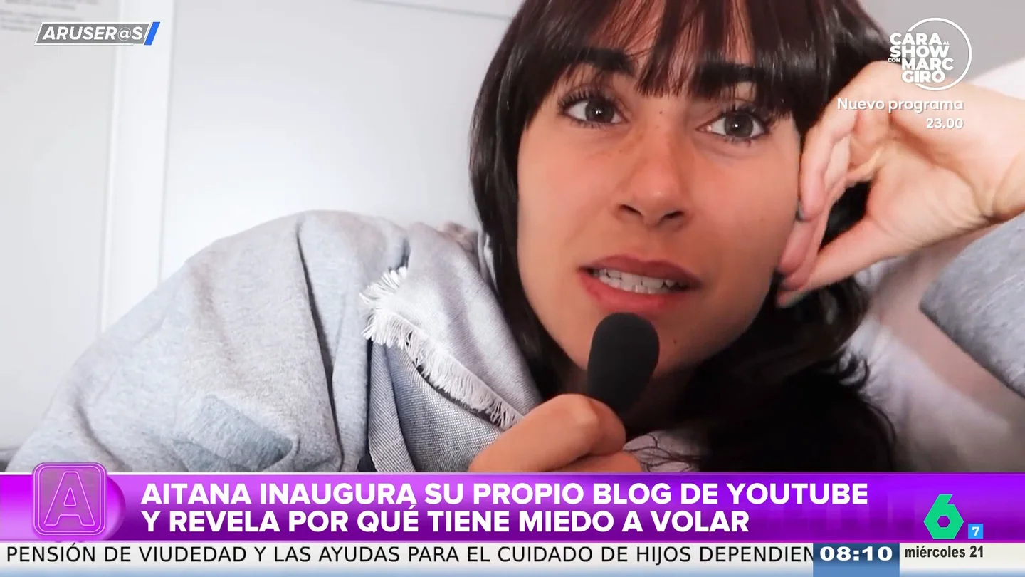 Alfonso Arús, sorprendido con la solución de Aitana para superar su miedo a volar: "Me parece muy atrevido" Alfonso Arús, sorprendido con la solución de Aitana para superar su miedo a volar: "Me parece muy atrevido"