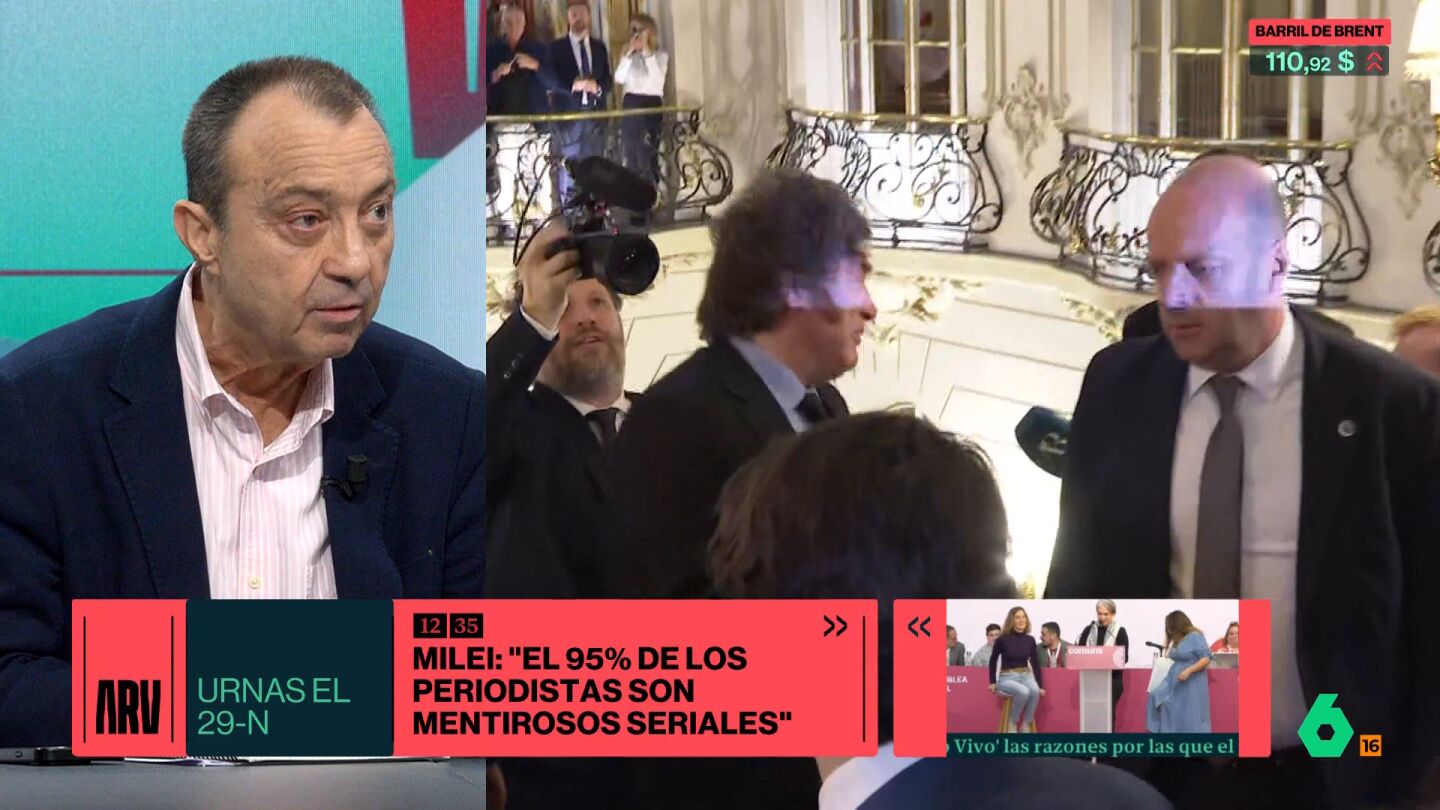 Manuel Cobo compara las faltas de respeto de Milei con las del Gobierno: "Lo he visto en el Congreso y constantemente por parte del sanchismo"