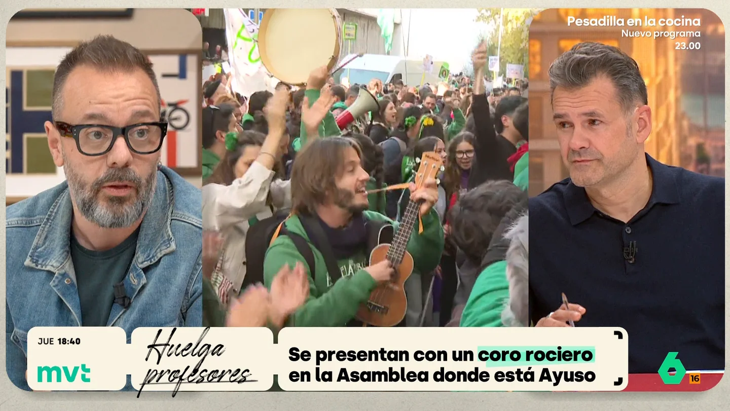 Maestre: "En cualquier término, moral, intelectual o ético, Ayuso se tendría que lavar la boca antes de hablar del cuerpo docente de este país" Maestre: "En cualquier término, moral, intelectual o ético, Ayuso se tendría que lavar la boca antes de hablar del cuerpo docente de este país"