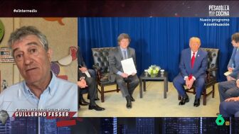 Guillermo Fesser analiza el estrecho v&iacute;nculo entre los Estados Unidos de Donald Trump y la Argentina de Javier Milei, tras el que se esconden arriesgadas inversiones de dinero p&uacute;blico y contratos que benefician a los m&aacute;s allegados al presidente norteamericano.