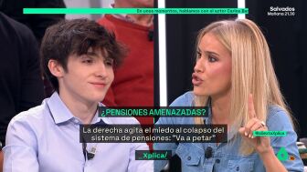 Jon Echevarr&iacute;a, a la izquierda; Afra Blanco, a la derecha