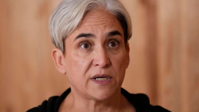 La exalcaldesa de Barcelona y candidata del Frente Amplio para las elecciones generales, Ada Colau