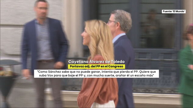 El PP acusa a S&aacute;nchez de querer reforzar a Vox para debilitar a Feij&oacute;o: "Como sabe que no puede ganar, intenta ara&ntilde;ar un esca&ntilde;o m&aacute;s"