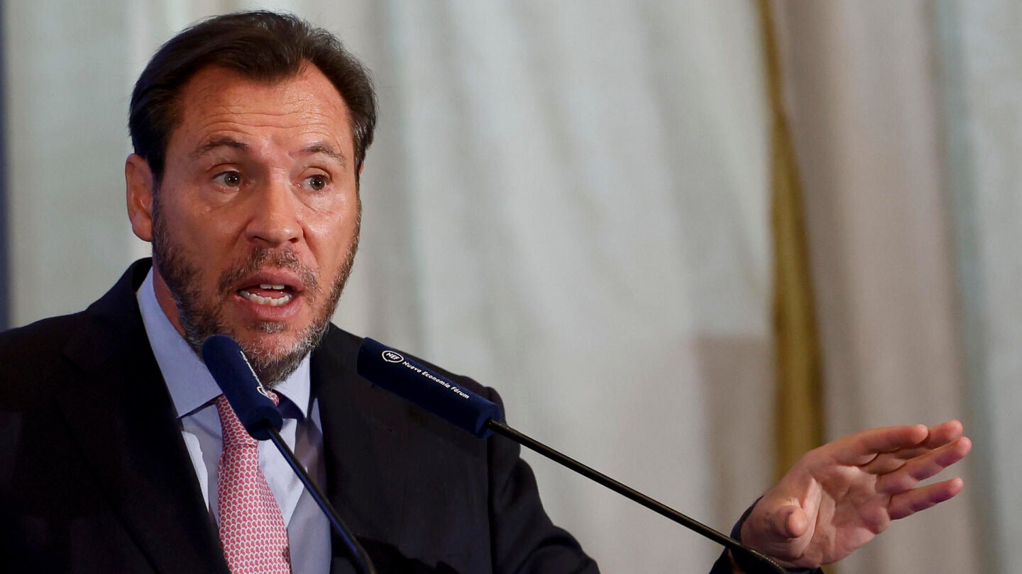 El ministro de Transportes y Movilidad Sostenible, &Oacute;scar Puente