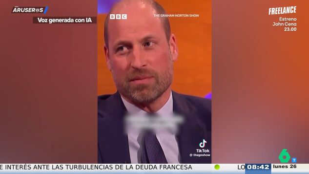 Angie C&aacute;rdenas alucina con la profesi&oacute;n frustrada del pr&iacute;ncipe Guillermo: "&iexcl;Pero si es soso de narices!"