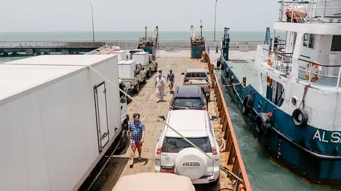 Ferry en Masirah Ferry en Masirah