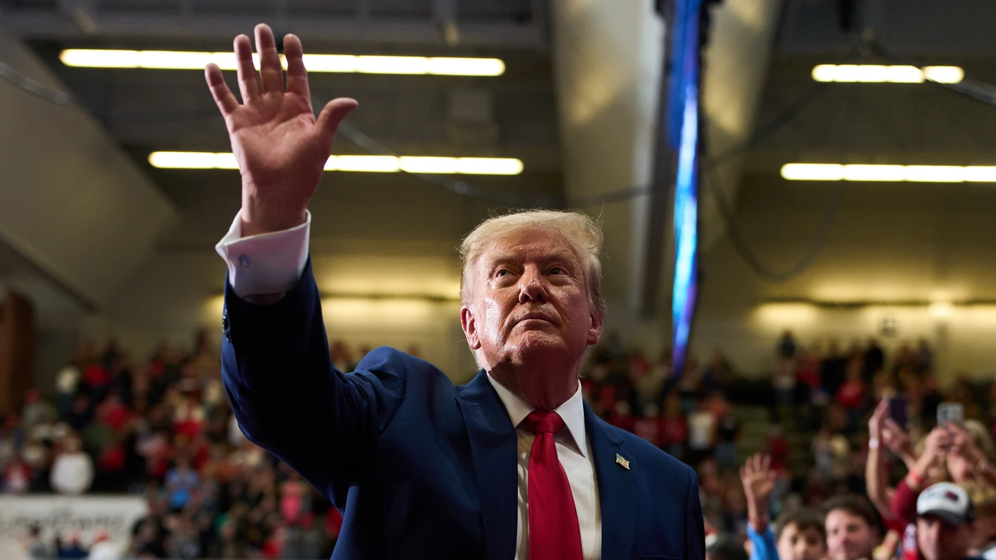 El presidente de Estados Unidos, Donald Trump, durante un acto El presidente de Estados Unidos, Donald Trump, durante un acto