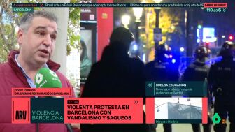 Roger Pallarols asegura que se alert&oacute; sobre posibles disturbios en Barcelona: "No era una concentraci&oacute;n, era un grupo de delincuentes"