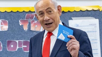 Guerra en Ir&aacute;n en directo | Netanyahu cuestiona el proceso electoral en Israel ante una participaci&oacute;n hist&oacute;rica: "Nos roban las elecciones"