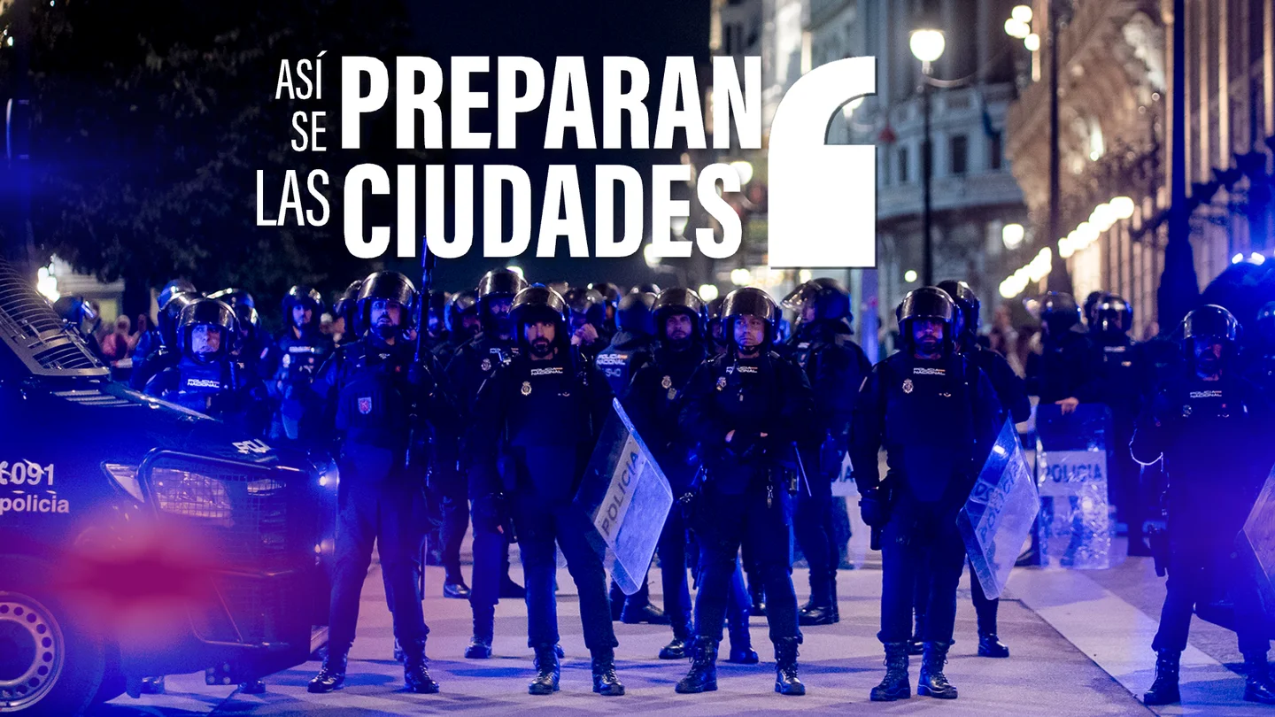 Así se preparan las ciudades ante los posibles disturbios. Así se preparan las ciudades ante los posibles disturbios.
