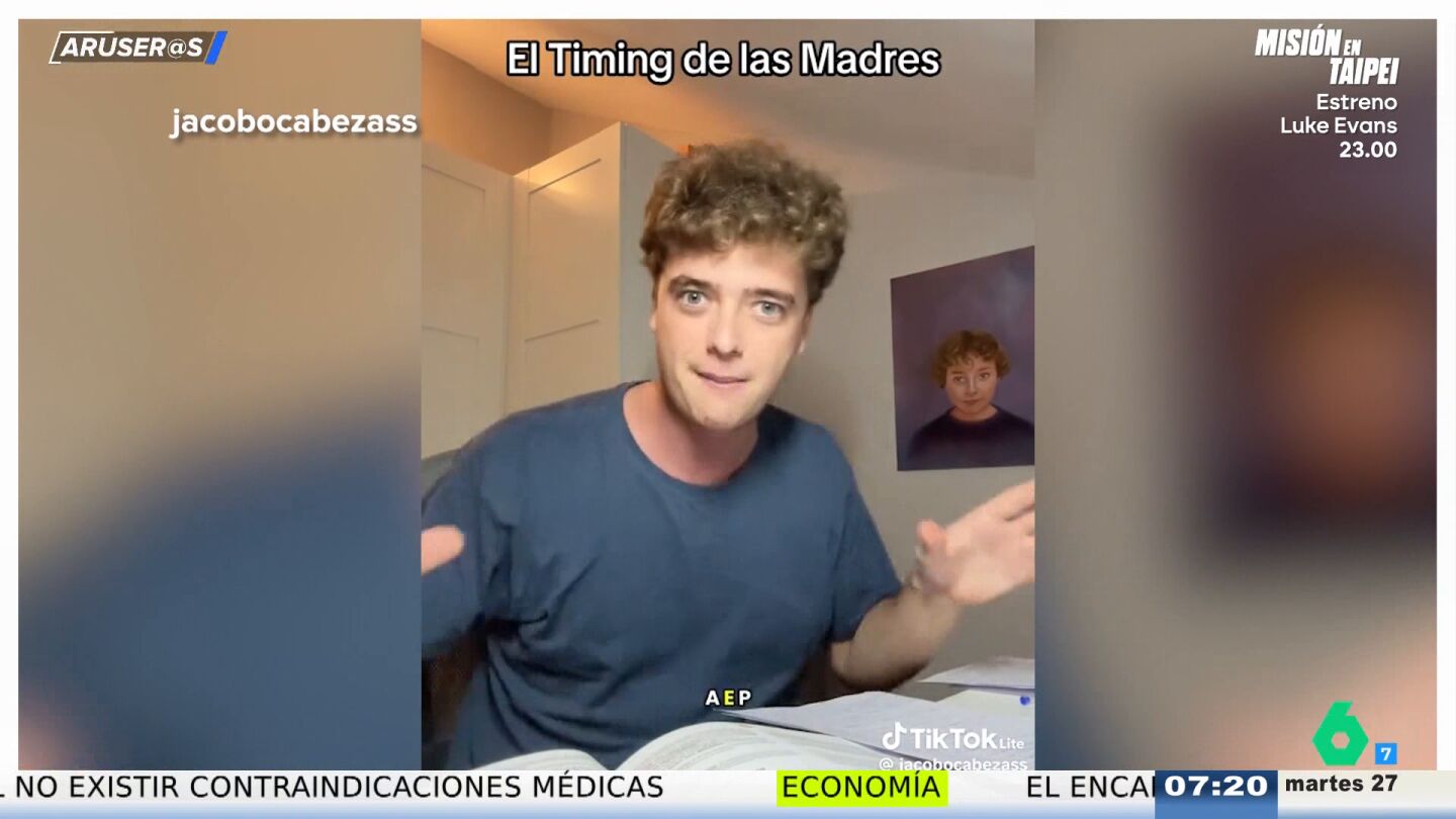 El incre&iacute;ble superpoder de las madres de asomarse a la habitaci&oacute;n justo cuando su hijo se acaba de tomar una pausa de estudiar