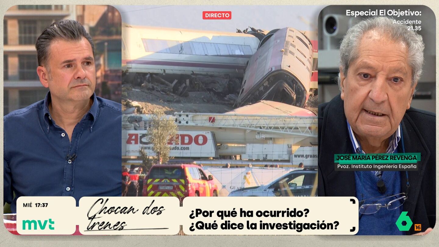 Jos&eacute; Mar&iacute;a P&eacute;rez Revenga, portavoz del Instituto de Ingenier&iacute;a de Espa&ntilde;a, asegura que con el LZB ca&iacute;do en la zona del accidente los trenes marchaban con sem&aacute;foros y afirma que desde el centro de control deber&iacute;an haber indicado al AVE que circulara con marcha a la vista, a unos 30 kil&oacute;metros por hora.