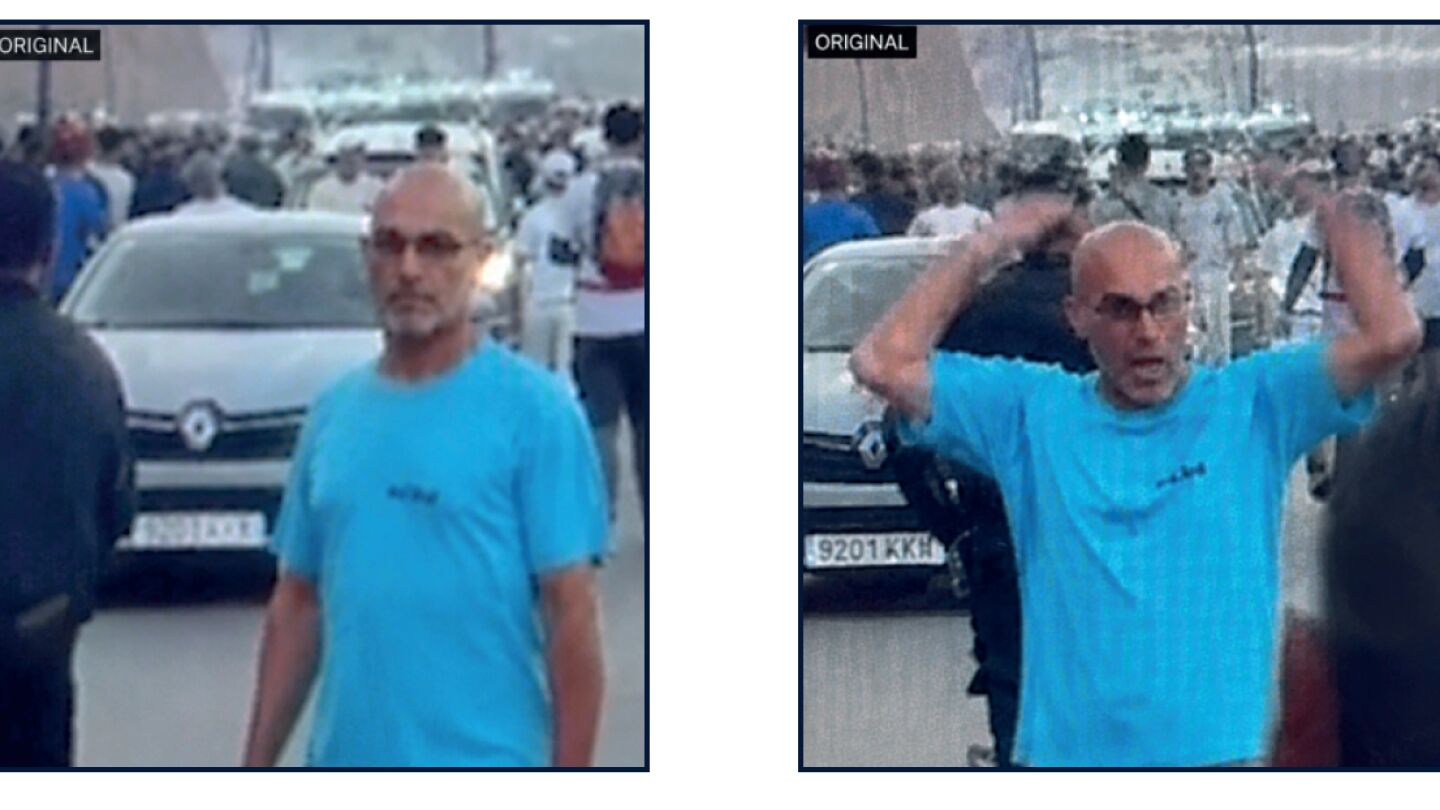 La Polic&iacute;a identifica a 24 agentes "dinamizadores" marroqu&iacute;es que participaron durante la entrada masiva en Ceuta