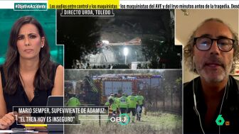 Mario Samper, portavoz de la Asociaci&oacute;n de V&iacute;ctimas de Adamuz, comparte su desgraciada experiencia y ofrece a las v&iacute;ctimas del accidente de tren de Urda el asesoramiento y los consejos de su asociaci&oacute;n para lo que viene en los pr&oacute;ximos d&iacute;as.