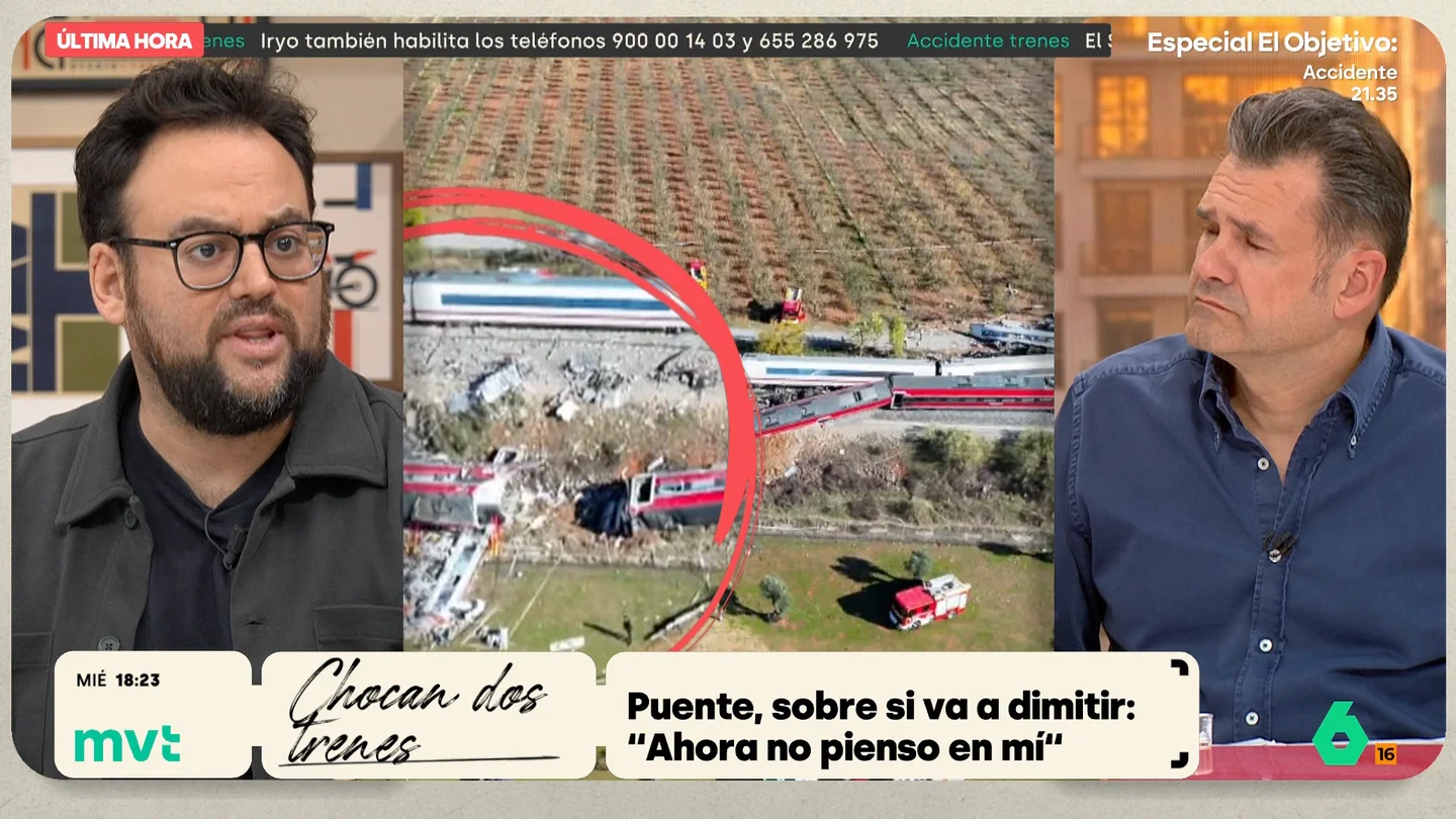 Monrosi, sobre la continuidad de Óscar Puente como ministro: "Veo muy complicado que aguante hasta las elecciones" Monrosi, sobre la continuidad de Óscar Puente como ministro: "Veo muy complicado que aguante hasta las elecciones"