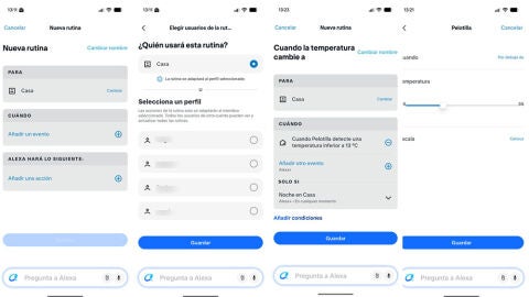 Creando una rutina con Alexa basada en la temperatura