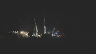 Los trabajos de desbroze contin&uacute;an en la zona cero de la tragedia ferroviaria.